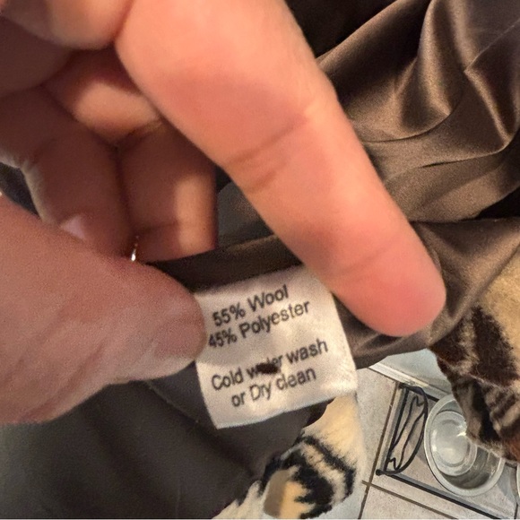 Bronté Aztec Wool Blend Lined Cardigan Jacket Women’s Size Small - Picture 11 of 12